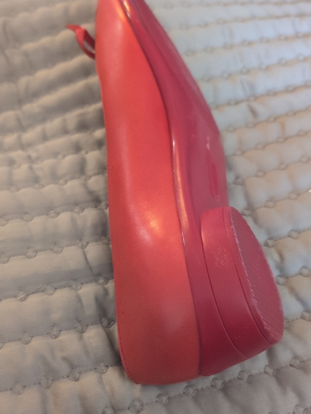 Salvatore Ferragamo Red Bow-Accent Women's Flats Made In Italy Sz 9 - Picture 13 of 16